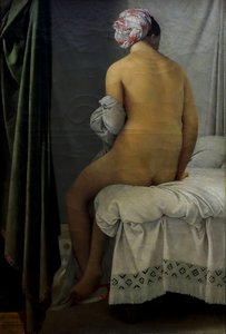 O banhista (o banhista de Valpiçon) de Jean Auguste Dominique Ingres