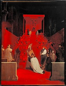 O duque de Alba em Sainte-Gudule, em Bruxelas. Óleo sobre tela de Jean Auguste Dominique Ingres