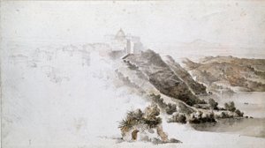 Vista de Tivoli de Jean Auguste Dominique Ingres