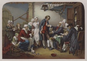 The Village Bride (cor litho)