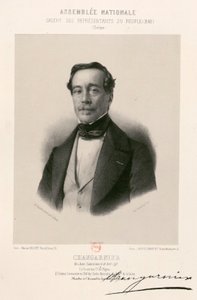 Assembleia Nacional, galeria dos representantes do povo - Nicolas Changarnier de Jean Baptiste Adolphe Lafosse
