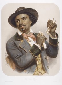 The Bone Player, 1857. de Jean Baptiste Adolphe Lafosse