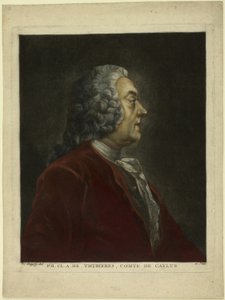 Retrato de Philippe Claude André de Thubières, conde de Caylus