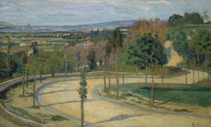 Os arredores de Paris, 1875 de Jean Baptiste Armand Guillaumin