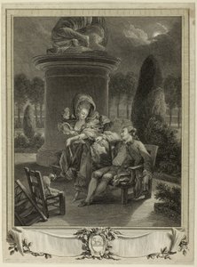 A noite das Thuileries de Jean Baptiste Blaise Simonet