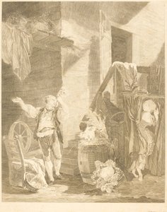 Rosa e Cola de Jean Baptiste Blaise Simonet after Pierre Antoine Baudouin