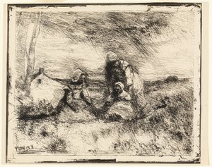 Irmãzinha de Jean-Baptiste-Camille Corot