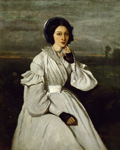Retrato de Claire Sennegon de Jean Baptiste Camille Corot