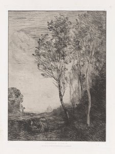 Lembrança de de Jean-Baptiste-Camille Corot