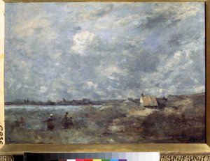Sturmwetter im Pas de Calais von Jean-Baptiste-Camille Corot