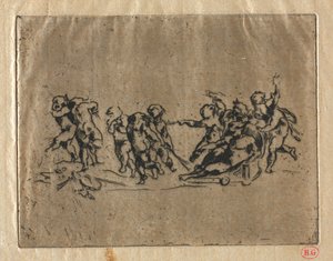Bacanal com crianças e carruagem de Jean Baptiste Carpeaux