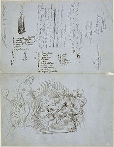 A pregação de São João Batista de Jean Baptiste Carpeaux