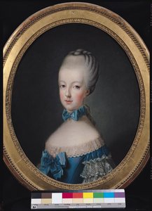 Retrato de Marie-Antoinette de Habsburgo-Lorena (1750-93) após a pintura de Joseph Ducreux (1735-1802) 1770