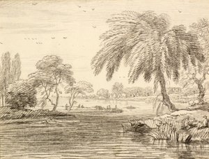 Paisagem de Jean Baptiste Claude Chatelain