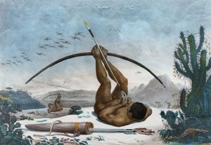 Caboclo por Jean-Baptiste Debret 1834 de Jean Baptiste Debret
