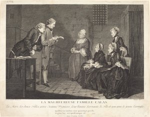 A Desventurada Família Calas de Jean Baptiste Delafosse, after Louis de Carrogis, called Carmontelle