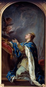 Santa Joana da França (óleo sobre tela)