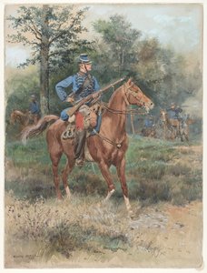 Caçador a Cavalo de Jean-Baptiste Edouard Detaille