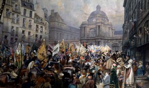 entregue ao senado dos trópicos após a batalha de ulm e austerlitz (1 de janeiro de de Jean-Baptiste Edouard Detaille