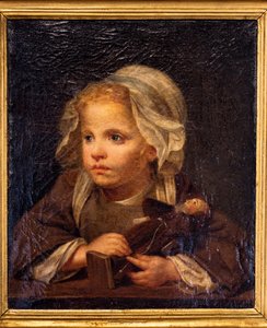 Rapariga com capuchinho de Jean Baptiste Greuze