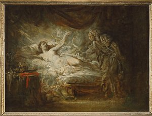 Jupiter und Aegina von Jean-Baptiste Greuze
