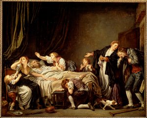 O Filho Punido (óleo sobre tela de Jean Baptiste Greuze