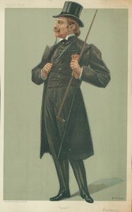 M Edmond Rostand, Cyrano, 20 de junho de 1901, desenho animado da Vanity Fair