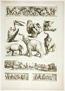 Placa 34 de 38 de Oeuvres de J. B. Huet de Jean Baptiste Huet