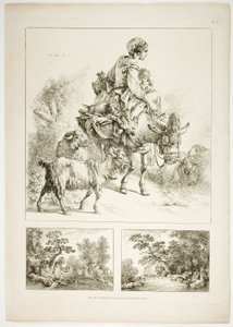 Placa Dois de 38 de Oeuvres de J. B. Huet de Jean Baptiste Huet