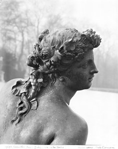 O rio Saone do Parterre d&39;Eau nos jardins, 1685 (bronze)