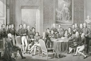 Participantes do Congresso de Viena em 1814-1815