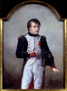 Retrato de Napoleão Bonaparte (1769-1821) primeiro cônsul em 1802 Pintura de Jean Baptiste Isabey (1767-1855) 1841, óleo sobre marfim