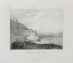 Viagem à Itália em 1822 de Jean Baptiste Isabey