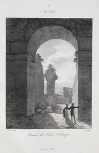 Viagem à Itália em 1822 de Jean Baptiste Isabey