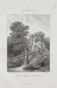 Viagem à Itália em 1822 de Jean Baptiste Isabey