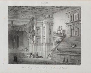 Viagem à Itália em 1822 de Jean Baptiste Isabey