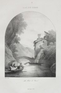 Viagem à Itália em 1822 de Jean Baptiste Isabey