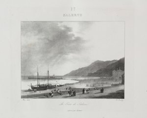 Viagem à Itália em 1822 de Jean Baptiste Isabey