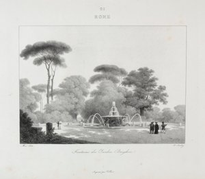 Viagem à Itália em 1822 de Jean Baptiste Isabey
