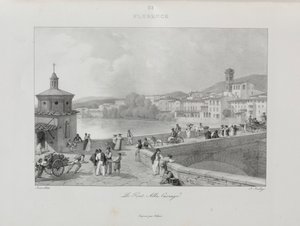 Viagem à Itália em 1822 de Jean Baptiste Isabey