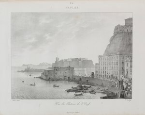 Viagem à Itália em 1822 de Jean Baptiste Isabey