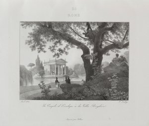 Viagem à Itália em 1822 de Jean Baptiste Isabey