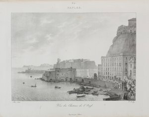 Viaje para a Itália em 1822, 1833. de Jean Baptiste Isabey