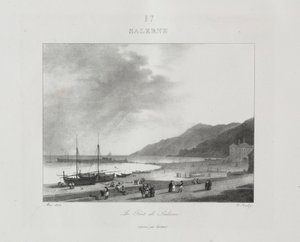 Viaje para a Itália em 1822, 1833. de Jean Baptiste Isabey