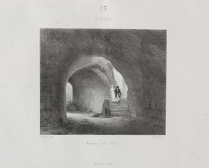 Viaje para a Itália em 1822, 1833. de Jean Baptiste Isabey