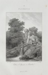 Viaje para a Itália em 1822, 1833. de Jean Baptiste Isabey