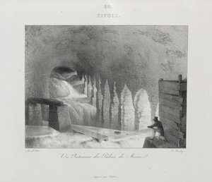 Viaje para a Itália em 1822, 1833. de Jean Baptiste Isabey