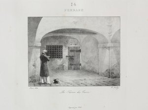 Viaje para a Itália em 1822, 1833. de Jean Baptiste Isabey