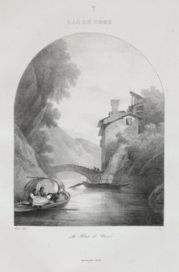Viaje para a Itália em 1822, 1833. de Jean Baptiste Isabey