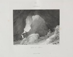 Viaje para a Itália em 1822, 1833. de Jean Baptiste Isabey
